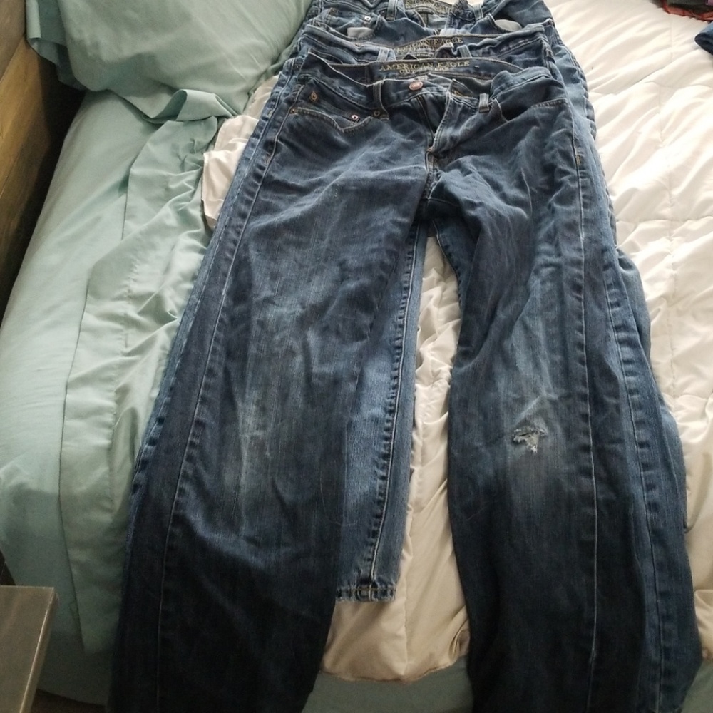 28x34 American Eagle Jean's lot of 3 pair